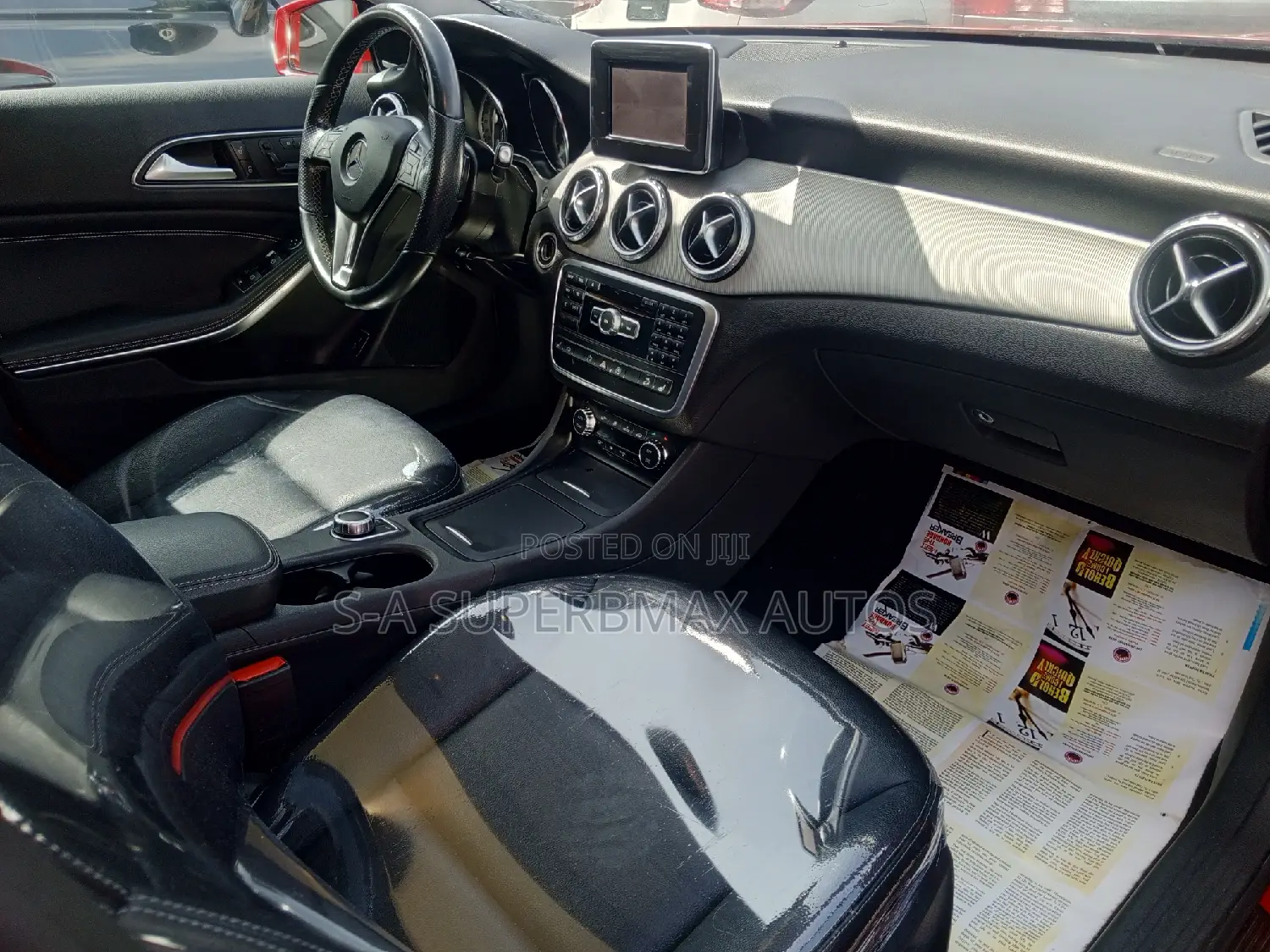 Mercedes-Benz GLA 250 2015 Red