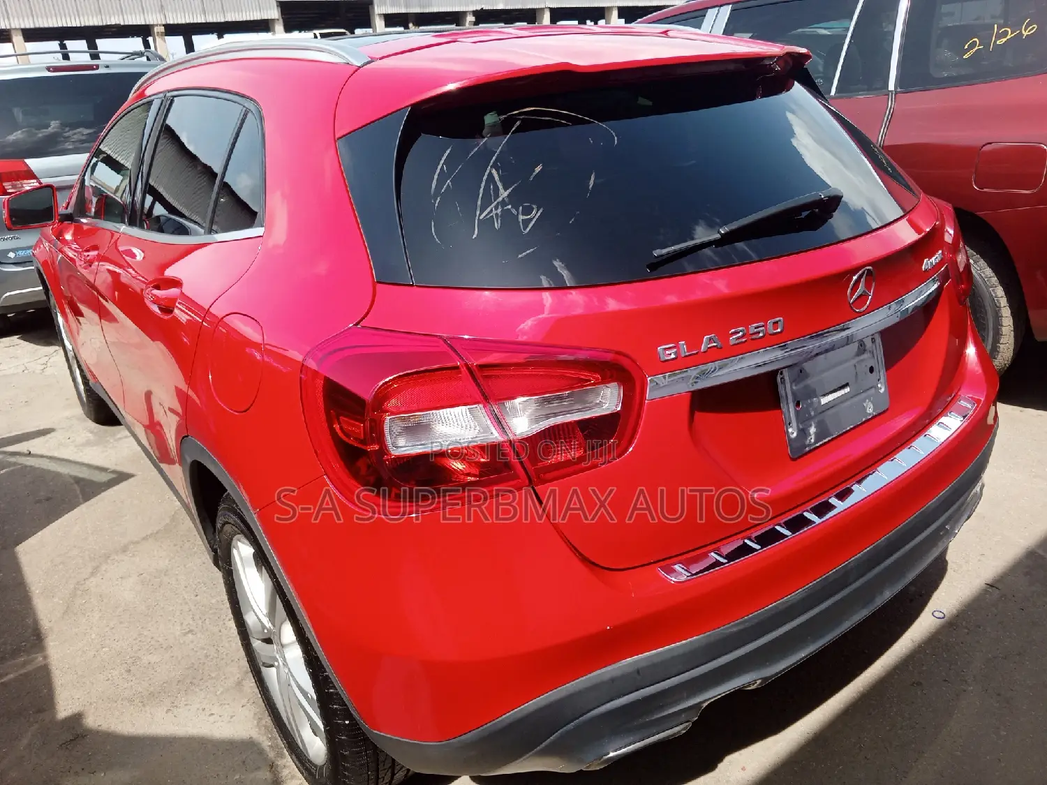 Mercedes-Benz GLA 250 2015 Red
