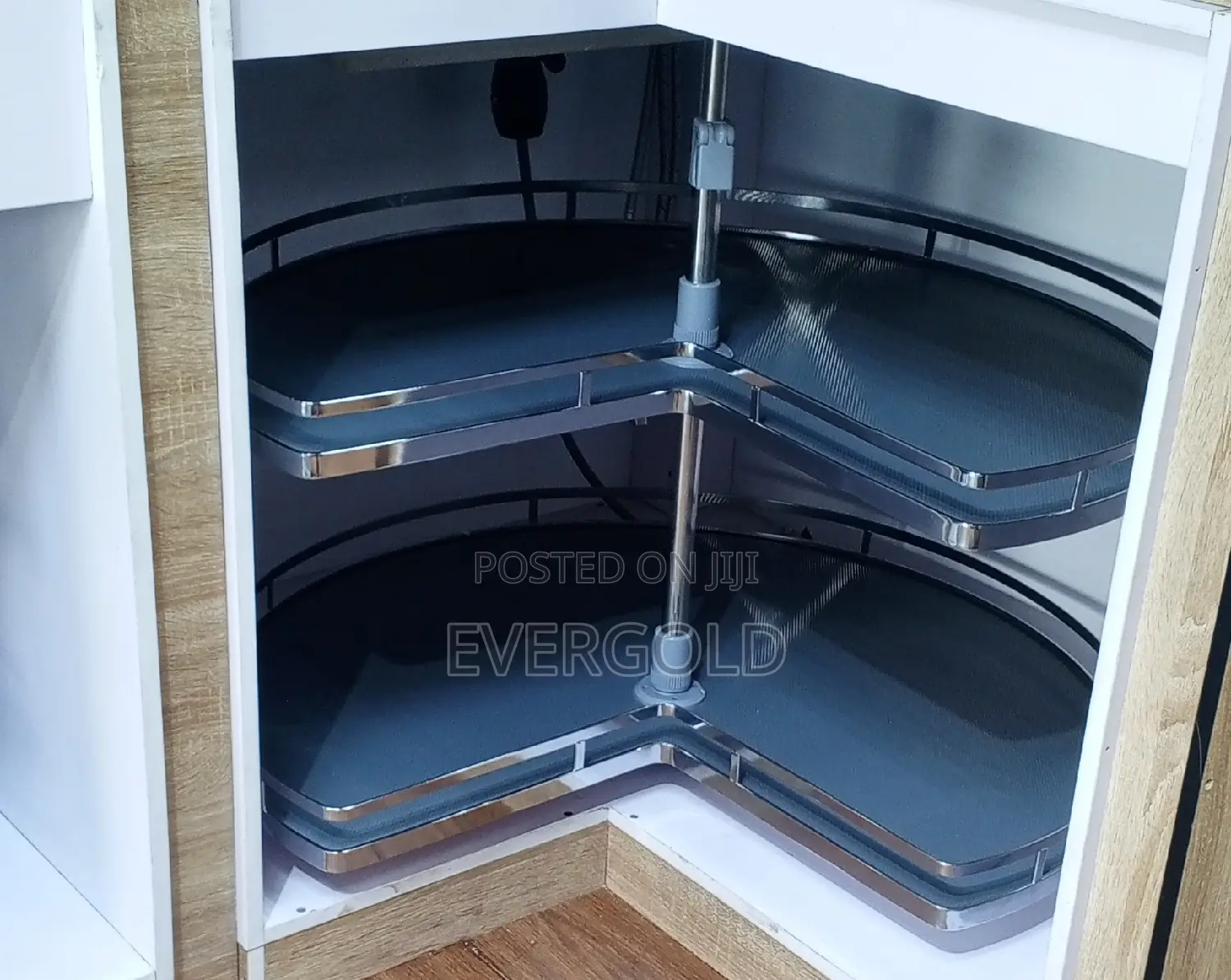 Rotating Built-in Pot Rack Available With Warranty