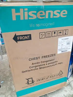 Hisense 142 Litres Chest Freezer (Fc180sh) - Silver
