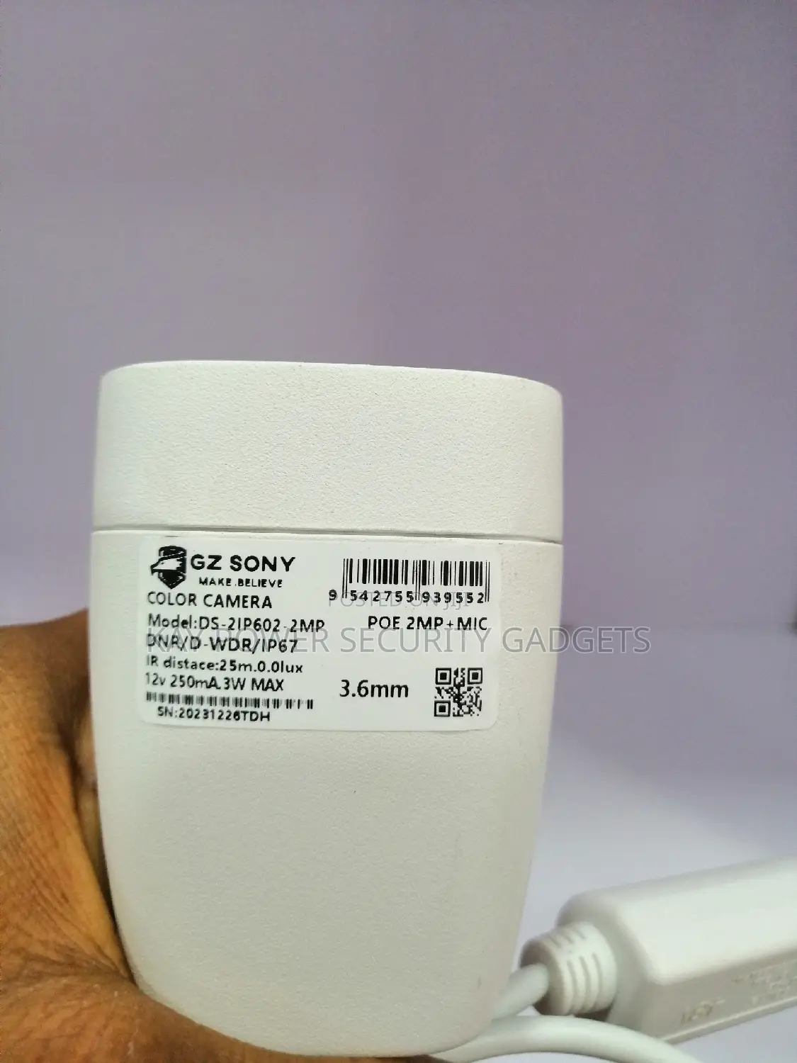 Gz Sony 2mp Ip Camera