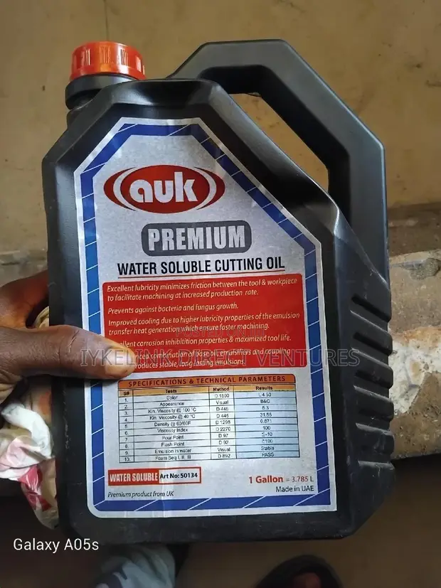 Water Soluble Cutting Oil don siyarwa - IYKELINK DIRECT VENTURES  Farashi:   100,000 a Jiji.ng [Port-Harcourt]
