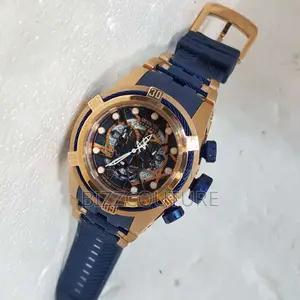 Original Invicta Chronograph Blue Strap Watch Is Available