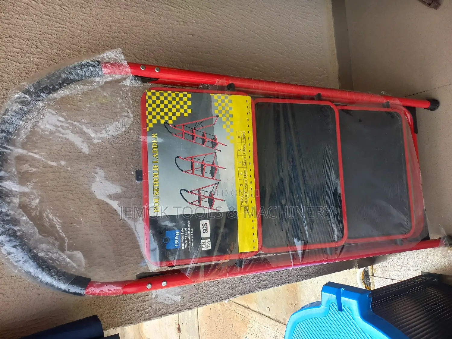 3step , 4 Step Red Iron Ladder