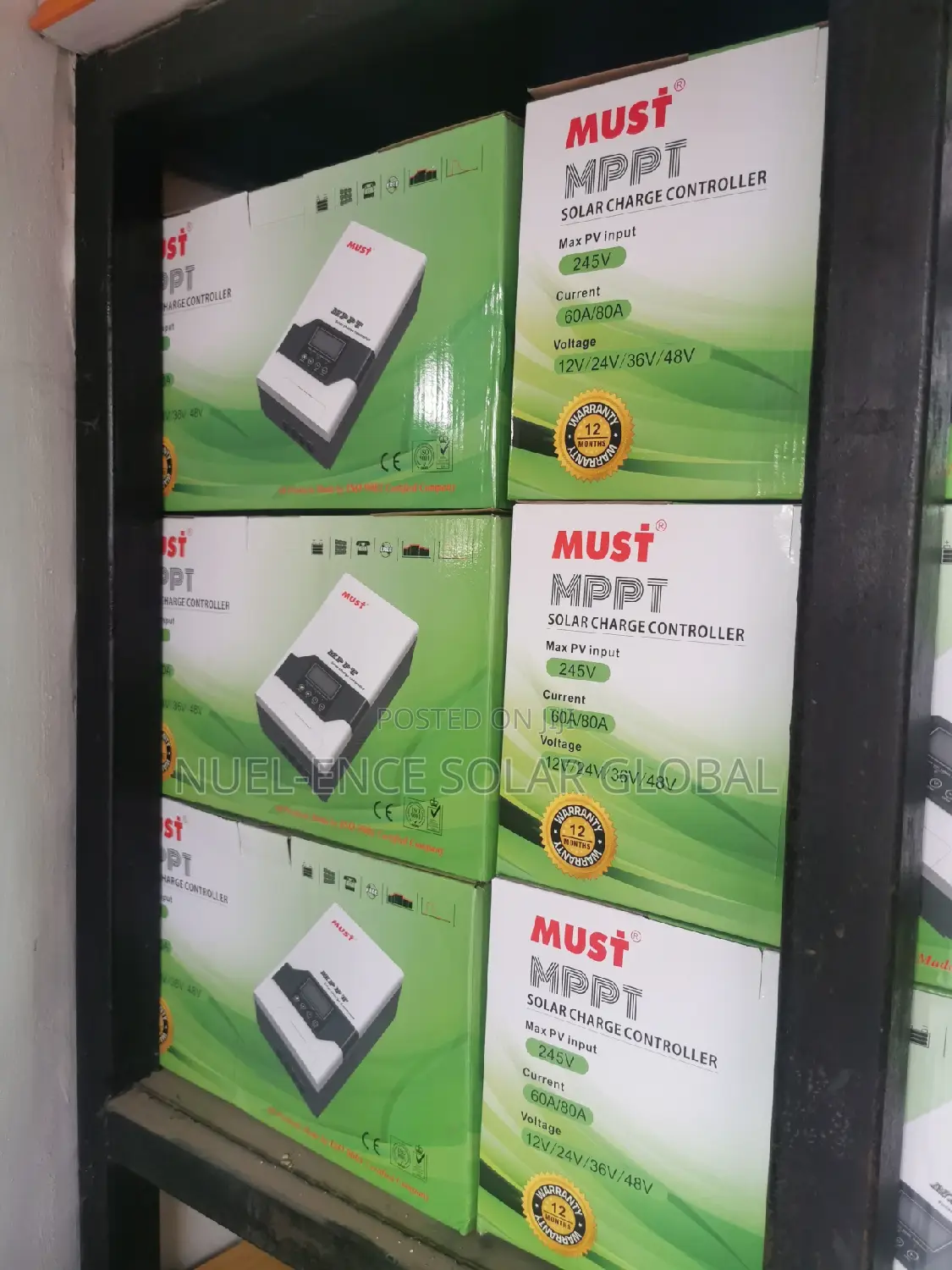 80ahs 240v MPPT MUST Charge Controller