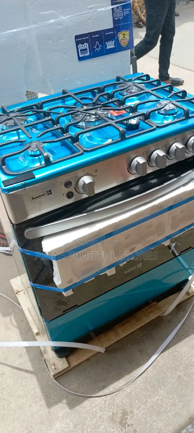 Scanfrost 5burners Cooker