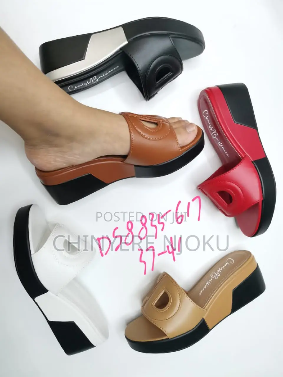 Wedge Slippers
