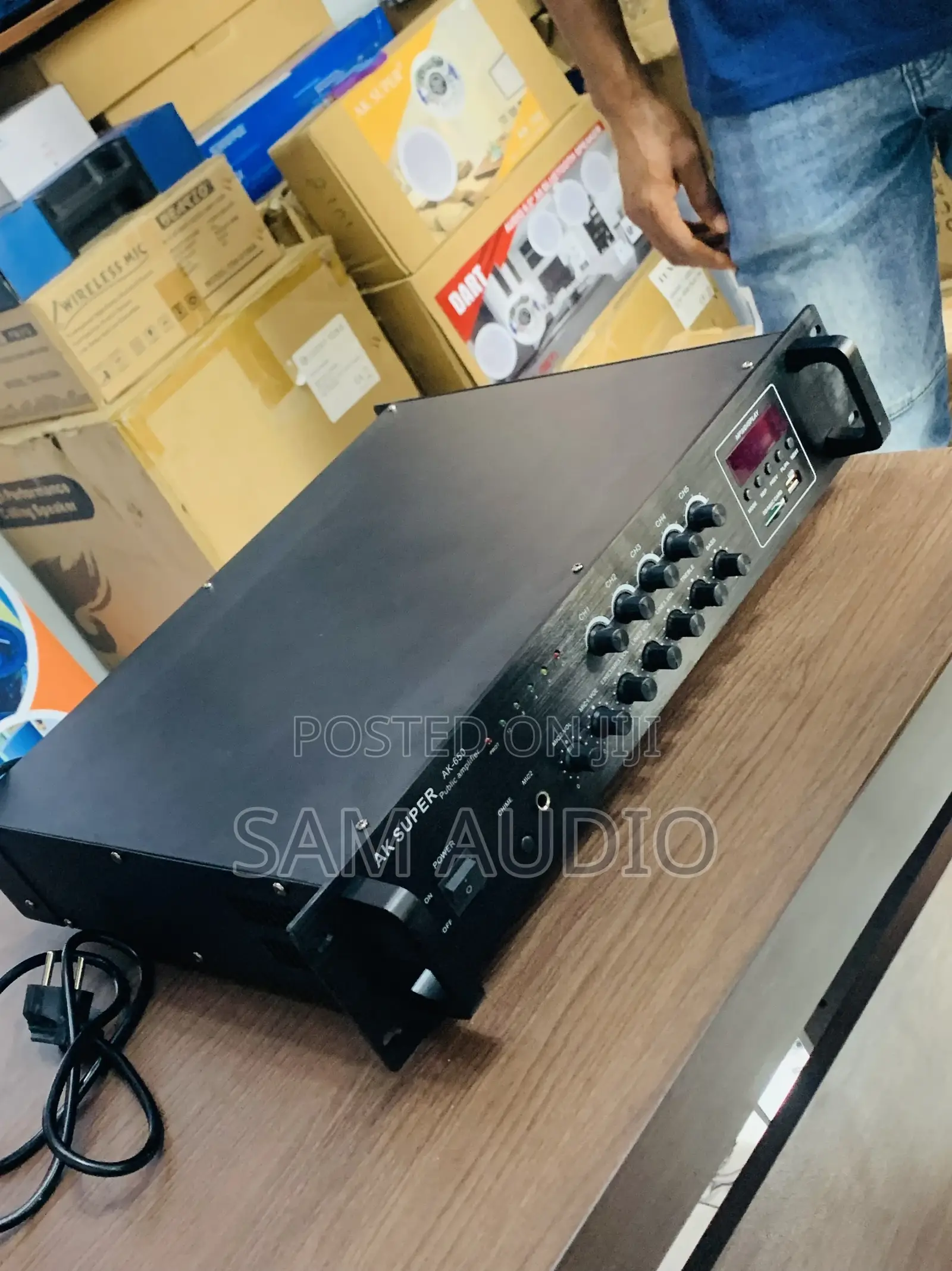 Five Zone Ceiling Speaker Amplifier
