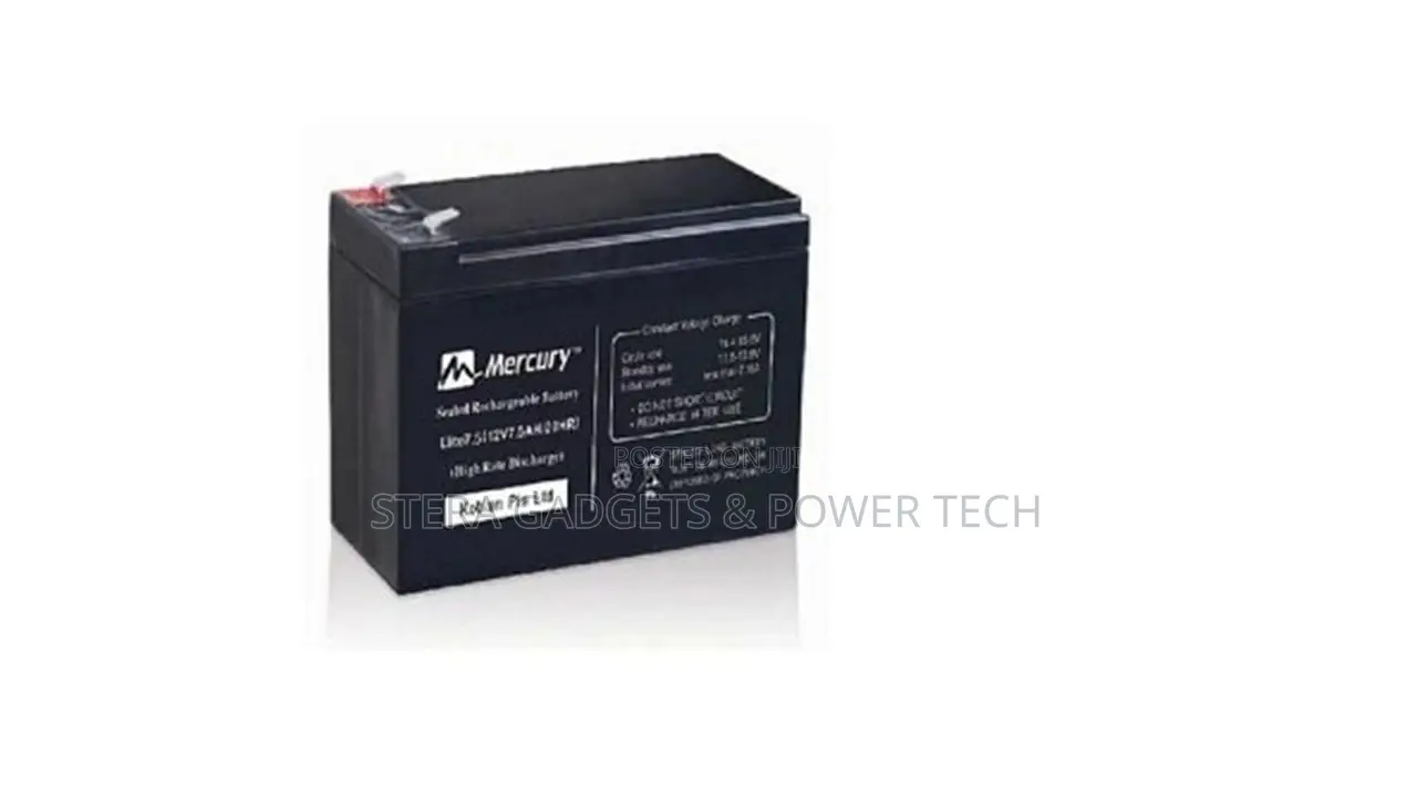 Mercury – Elite 7.5 Ups Battery