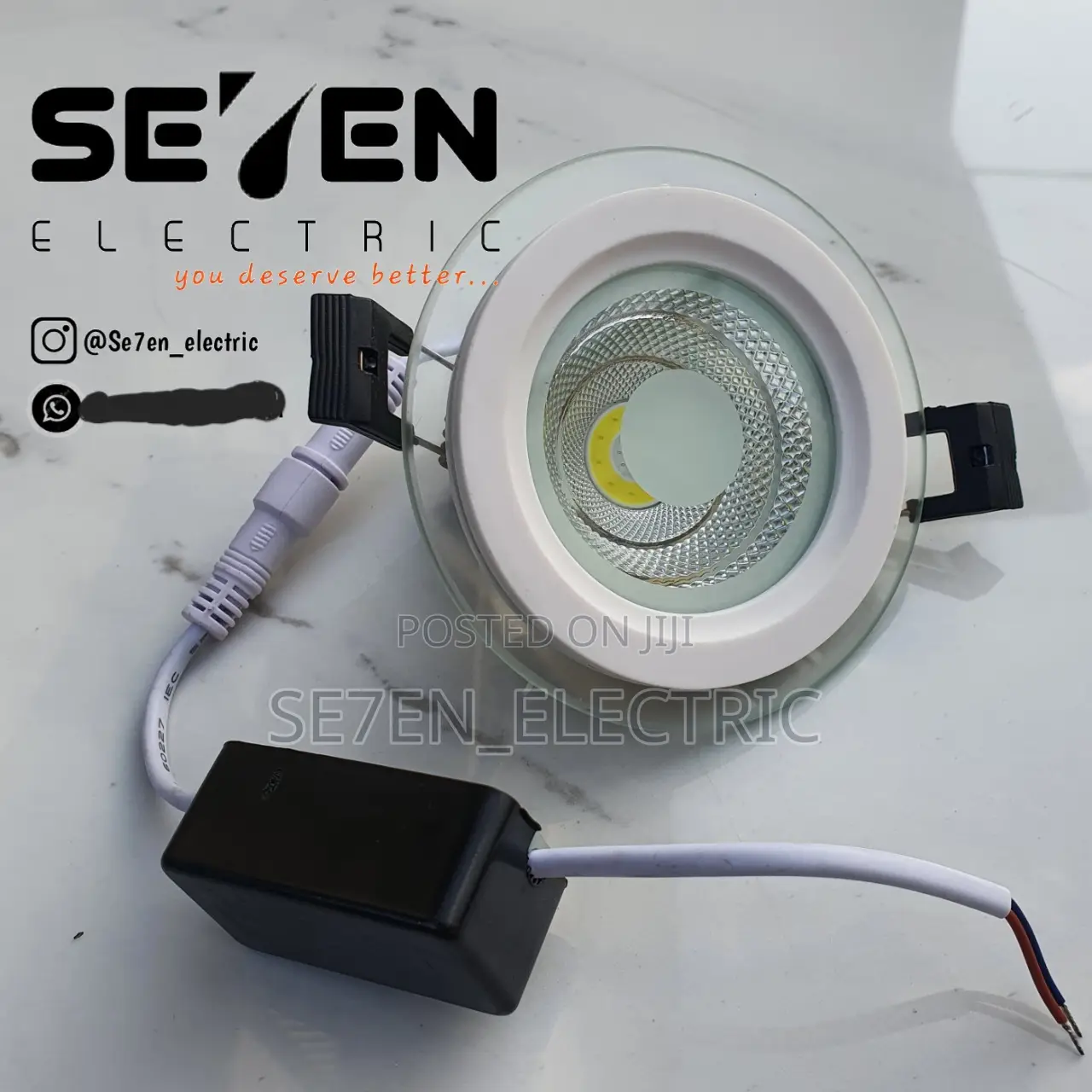 6w Glass Pop Light