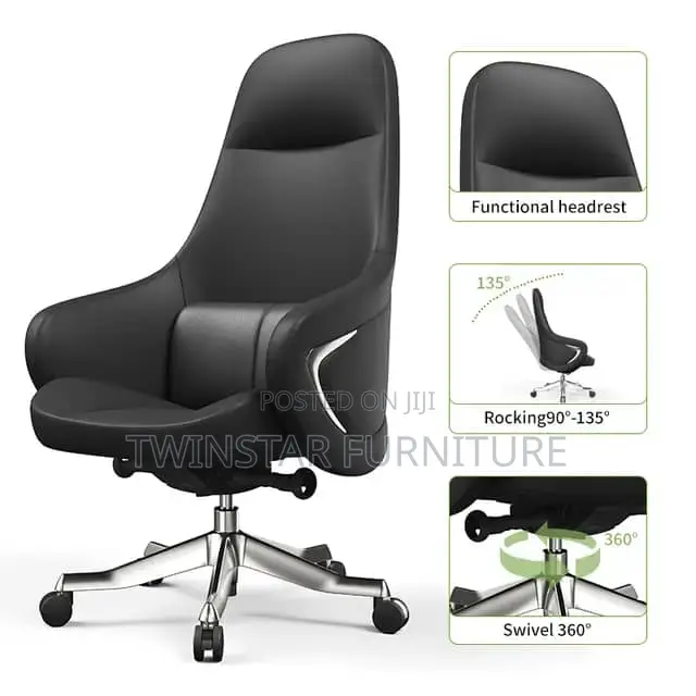 New Modern Luxury Executive Office Leather Chair