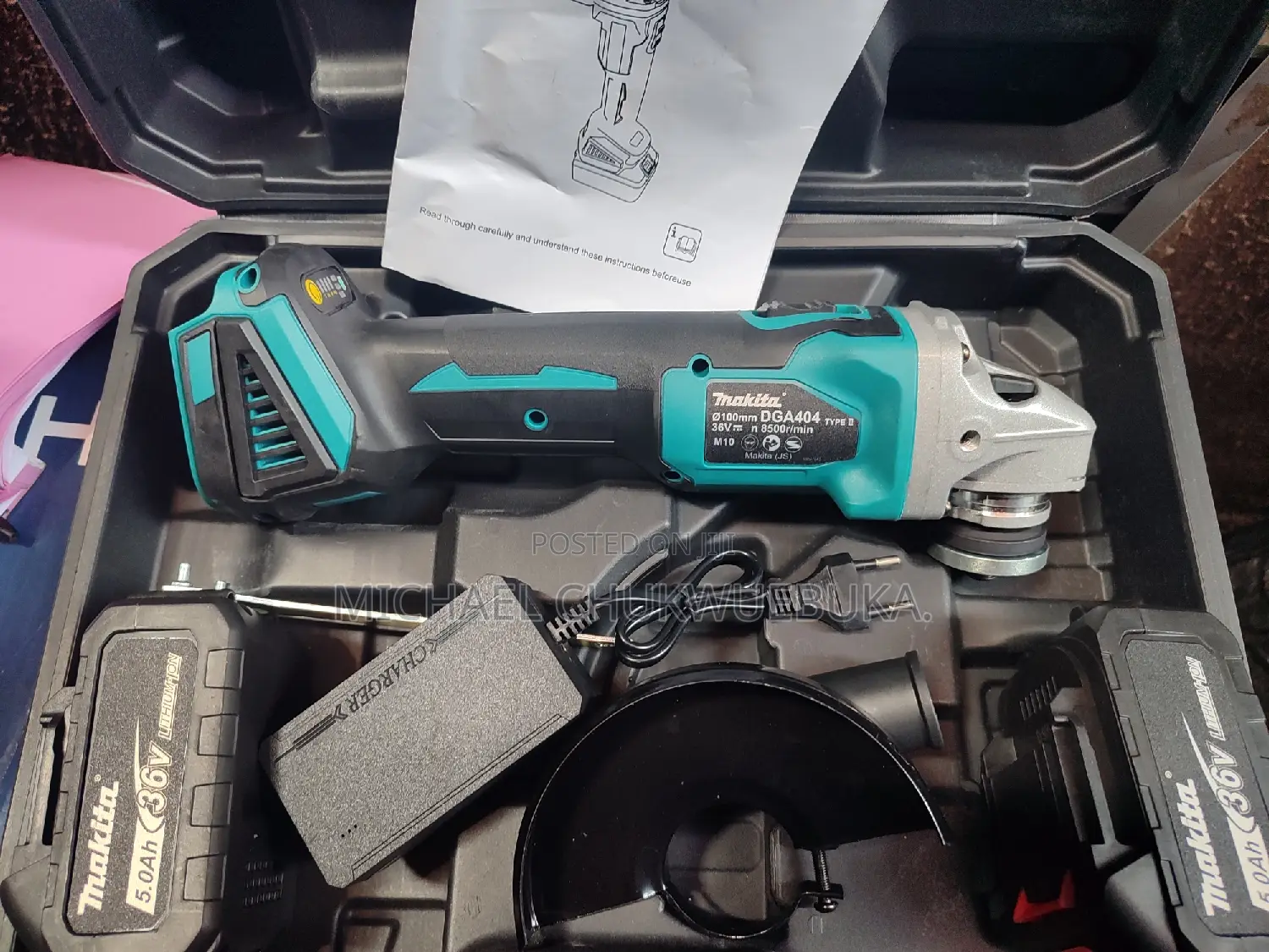 Cordless Angle Grinder