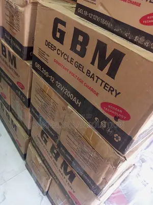 200ah 12v GBM Solar Dry Cell Battery