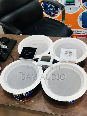 30watts Speaker (4) With Amplifier and Volume Control