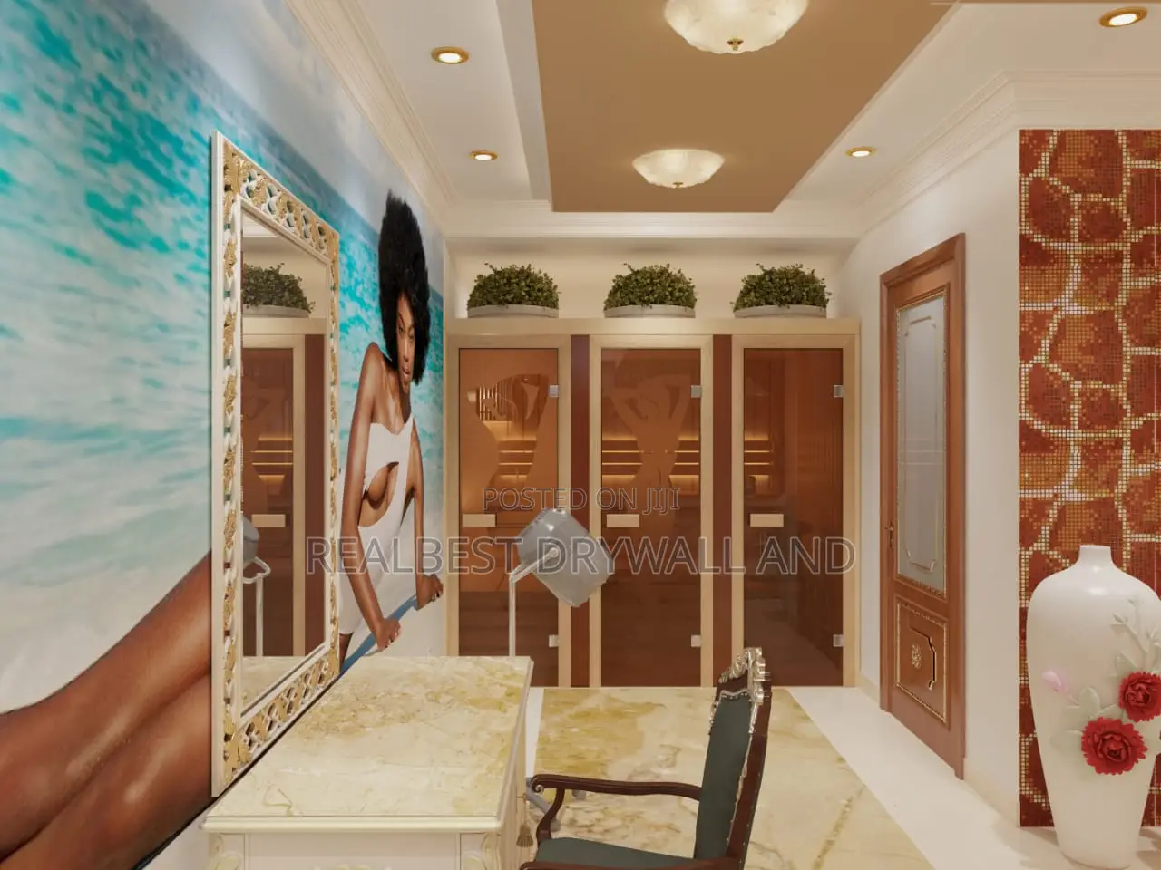 Pop Drywall Ceiling