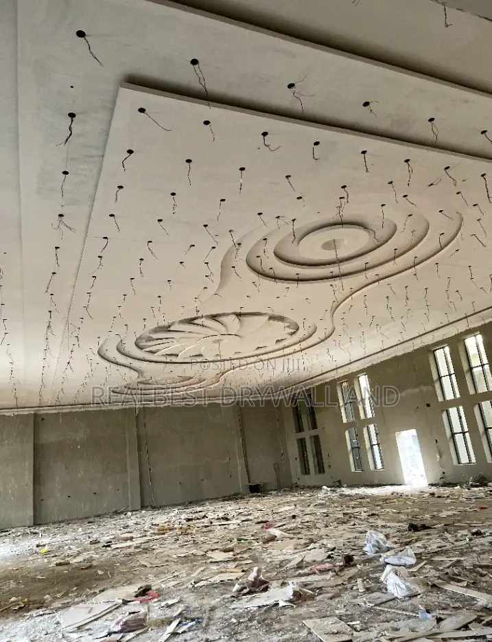 Pop Drywall Ceiling