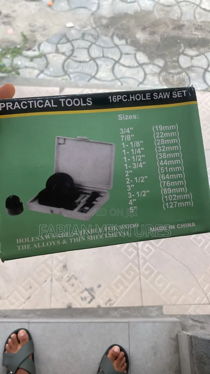 16pcs Hole Saw Set 19-127mm
