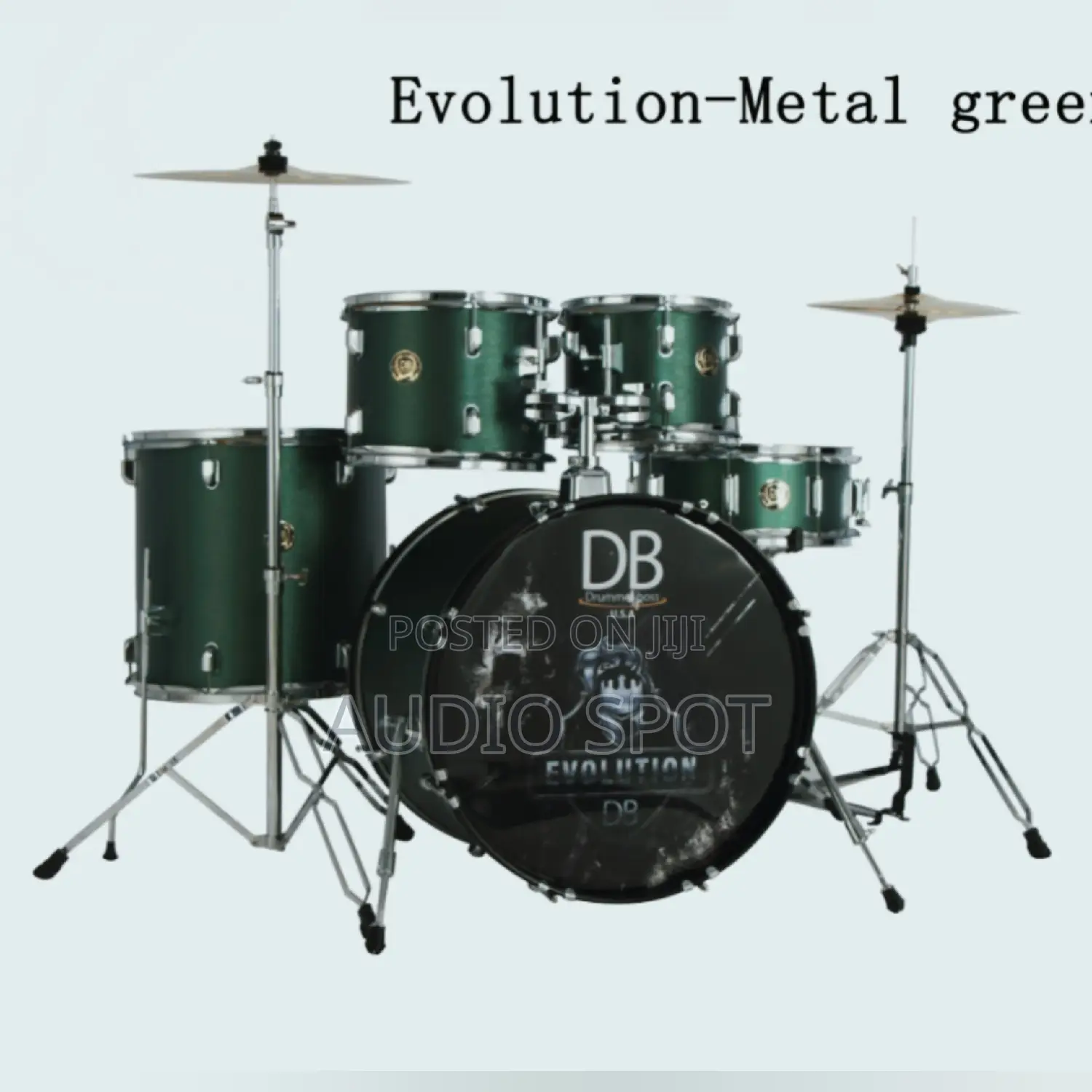 D-B EVOLUTION Professional 5pcs Acoustic Drum Set