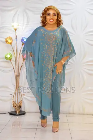 Luxury Ladies Chiffon 2 Piece Trousers