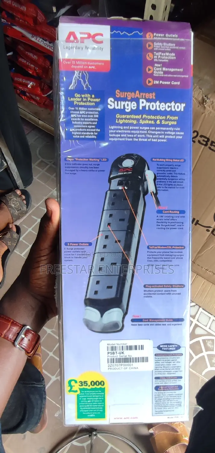APC Surge Arrest. APC Surge Protector Extension Socket.