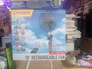 New Qasa 18 Inches Rechargeable Standing Fan