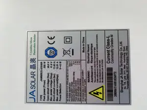 JA SOLAR PANEL (Halfcut) Mono 500watts