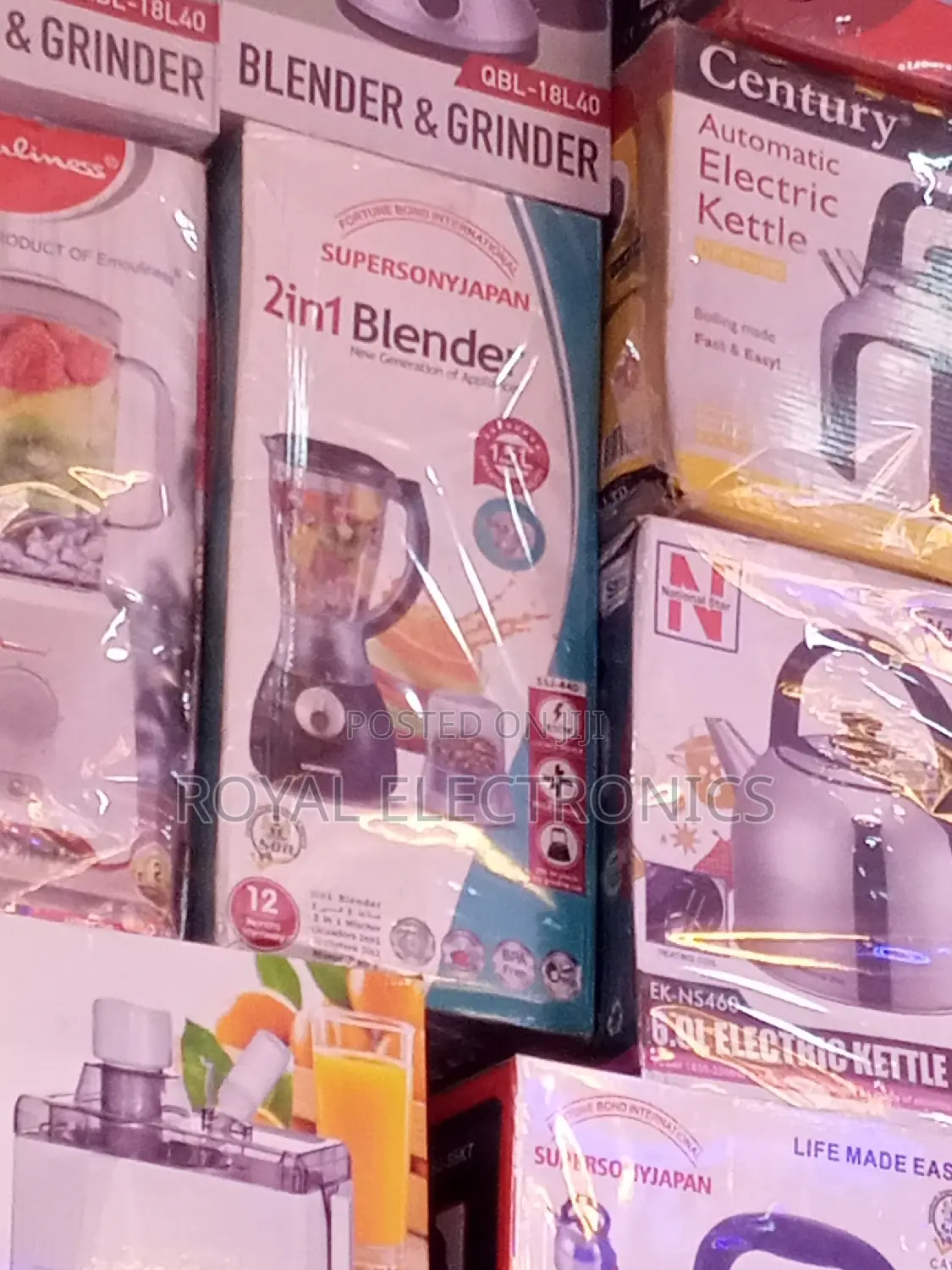Authentic Supersony 2 in 1 Multifunction Blender