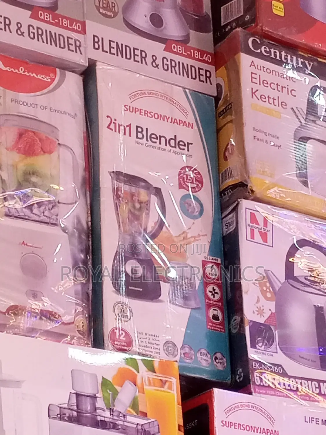 World Class Supersony 2 in 1 Multifunction Blender