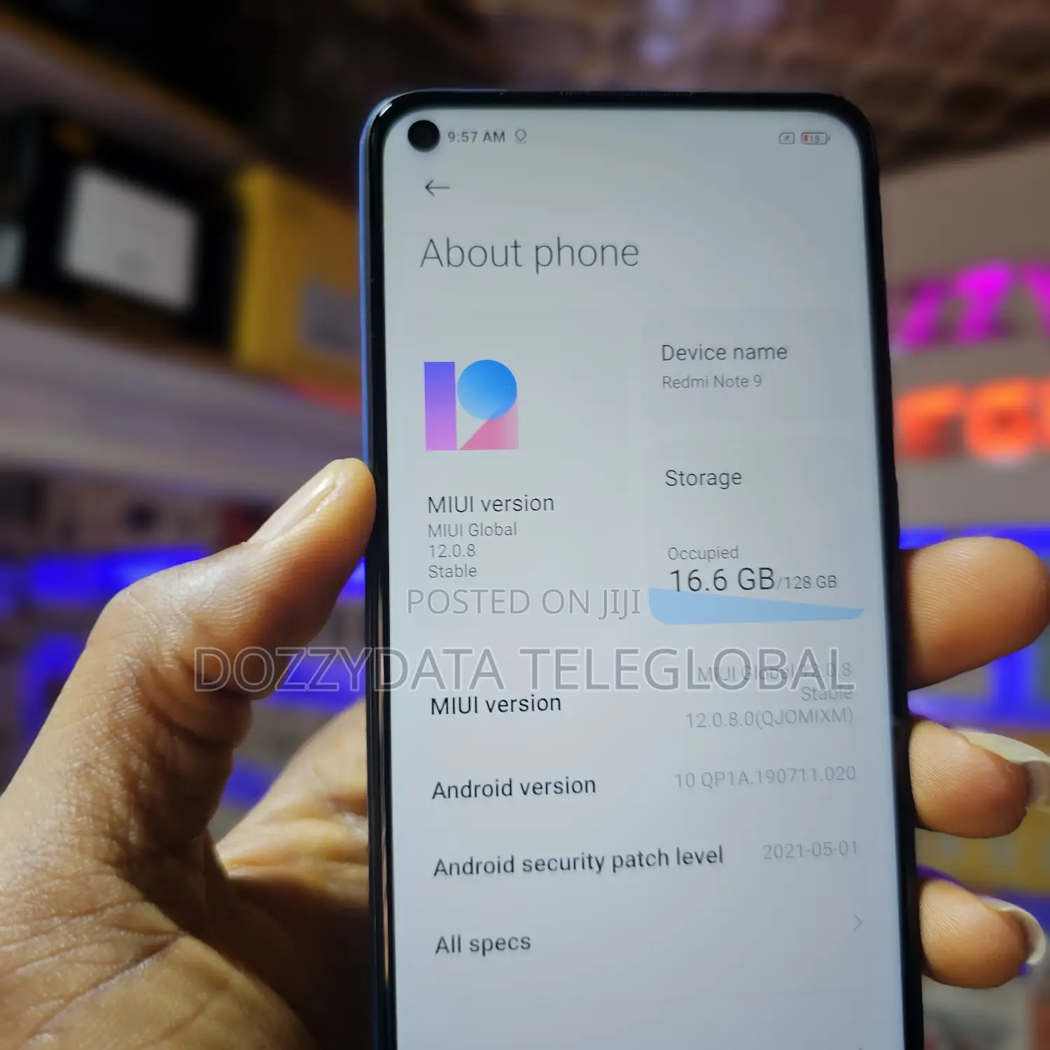 Xiaomi Redmi Note 9 128 GB