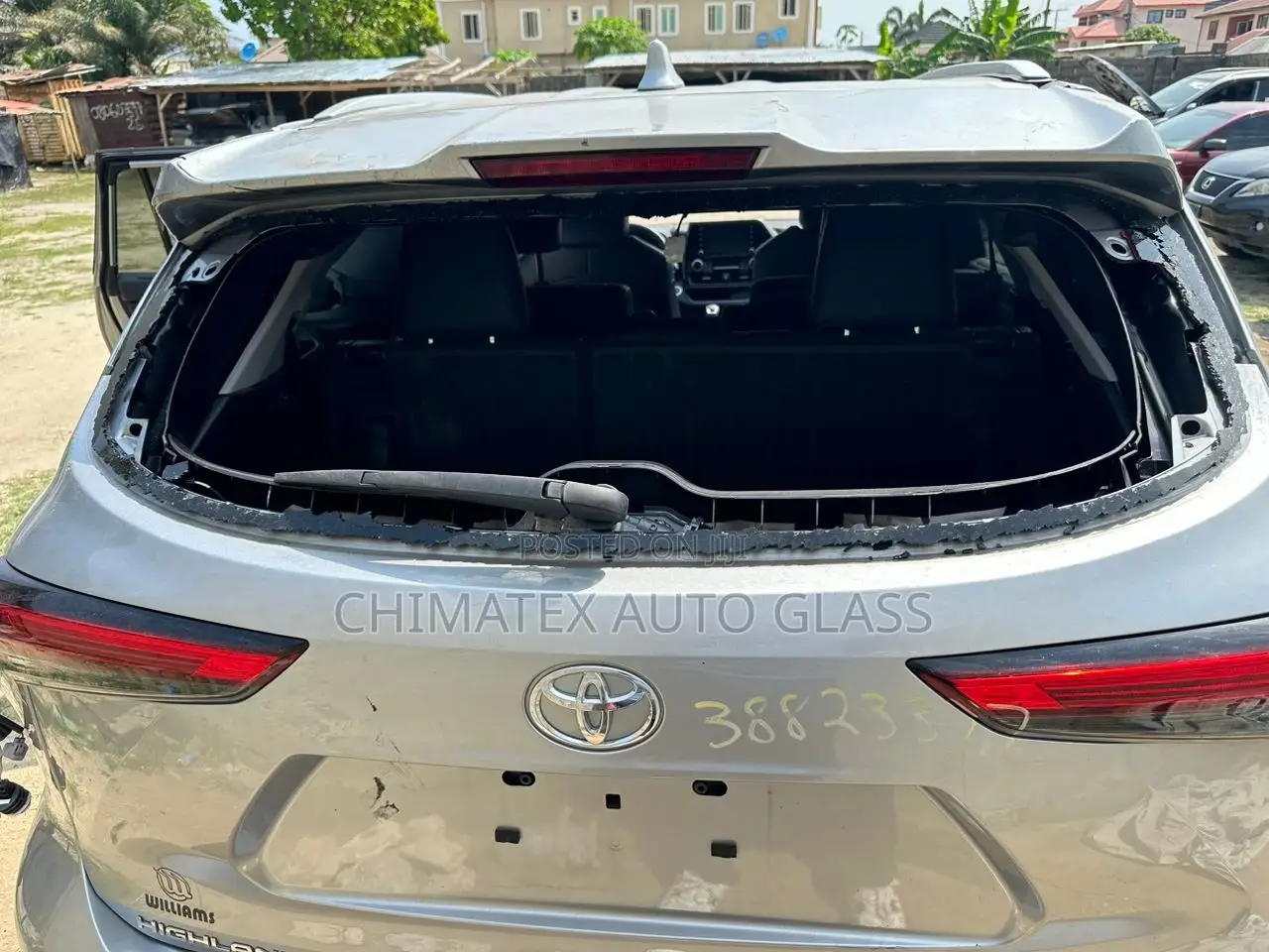 Toyota Highlander 2020 Back Windscreen
