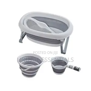 4pcs Convenient Foldable Baby Bath Set