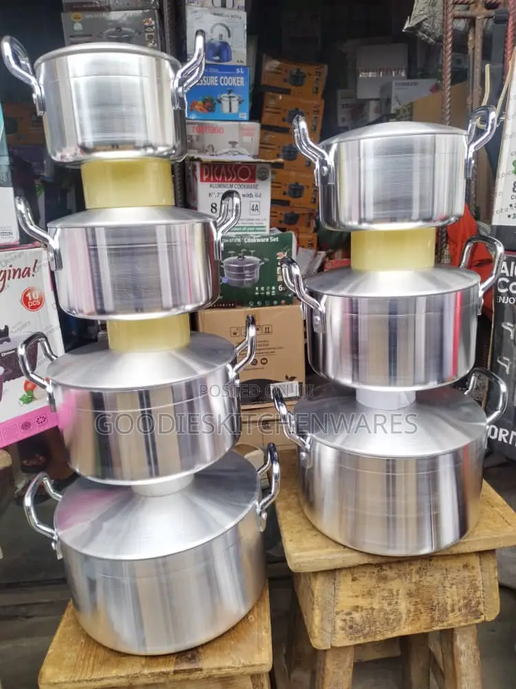 7 Sets Quality Aluminum Pot