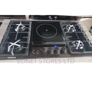 Phiima 4+1 Ceramic Induction Cookertop Builtin Hob