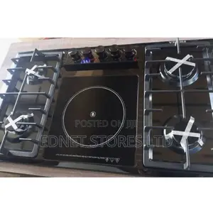 Phiima 4+1 Ceramic Induction Cookertop Builtin Hob