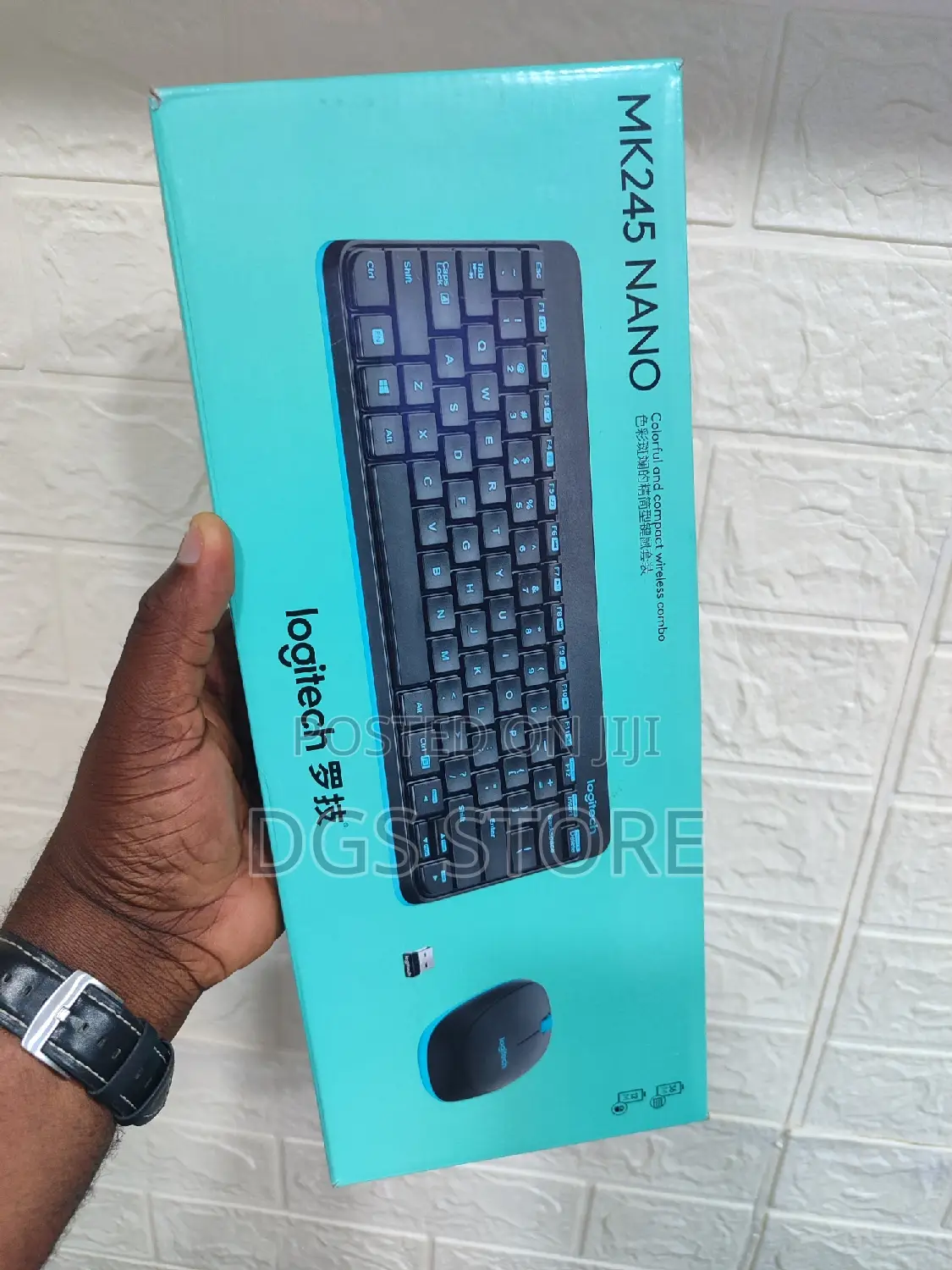 Logitech Mk245 Nano Wireless Combo Keyboard