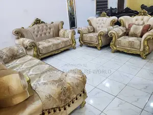 7seater Imported Turkish Royal Fabric Sofa Chair