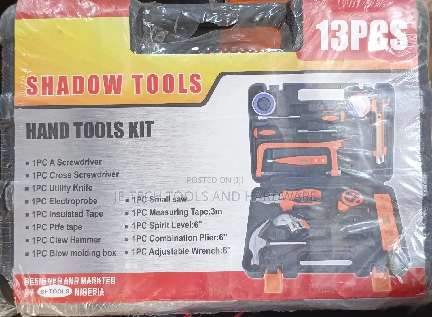 9pcs Tool Set. Basic Tool Kit for Home