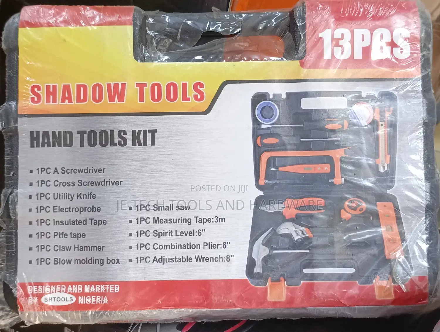9pcs Tool Set. Basic Tool Kit for Home