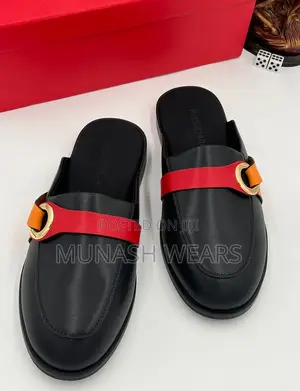 BALENCIAGA Leather Half Shoe
