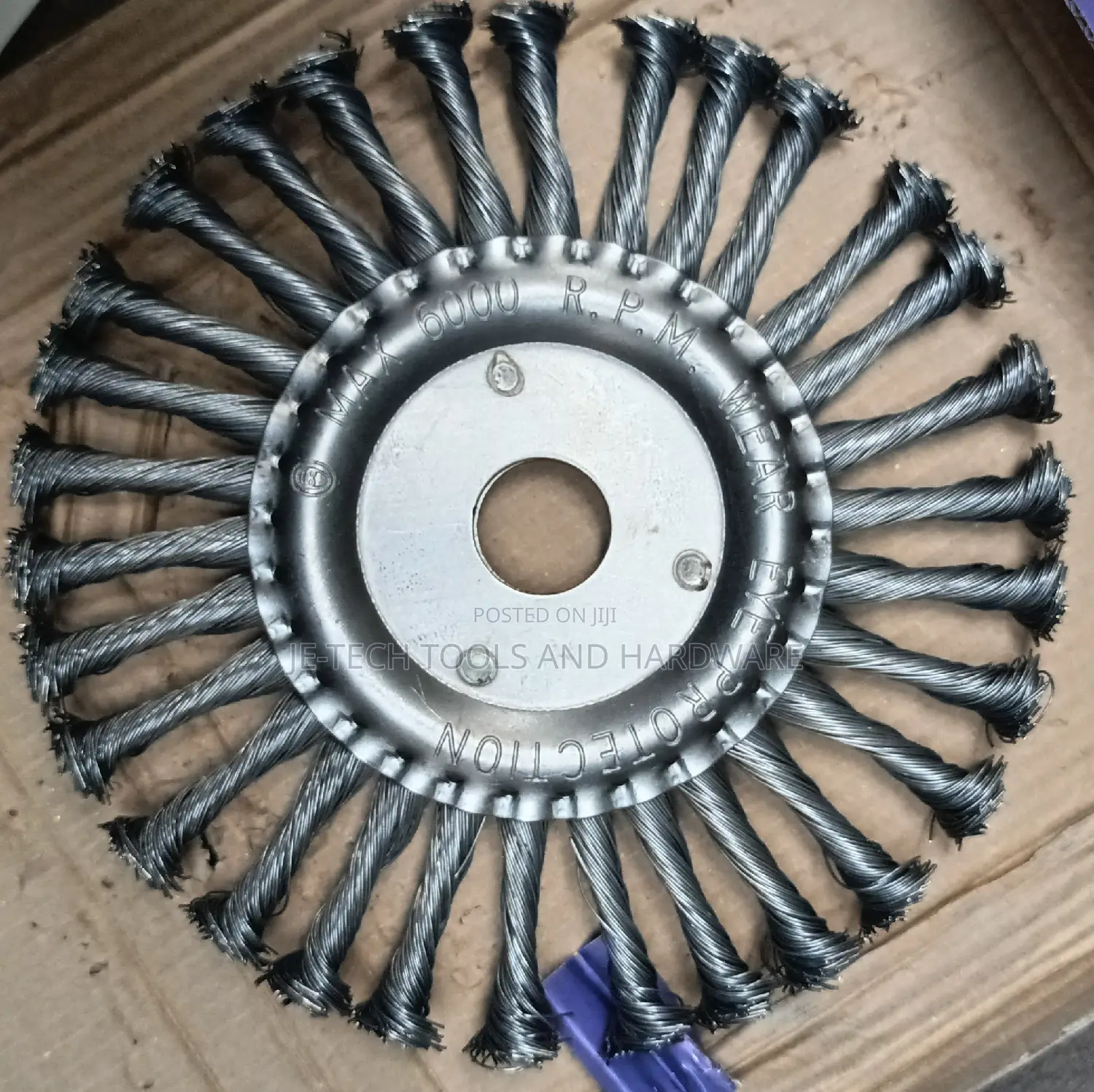 Wire Brush for Angle Grinder Diameter 7"