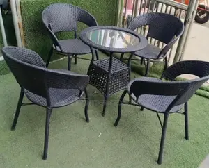 Outdoor Table With 4 Chairs