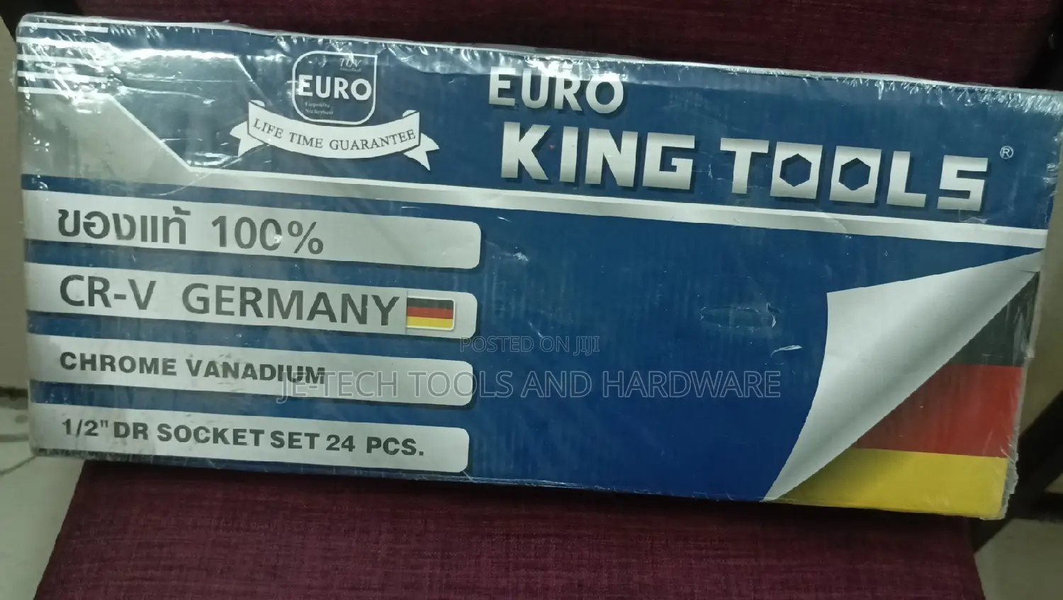 Euro King Tools 24pcs Socket Wrench Set Tool Socket Set