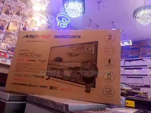 Standard Mewe 50 Inches Smart LED Double Glass Frameless TV