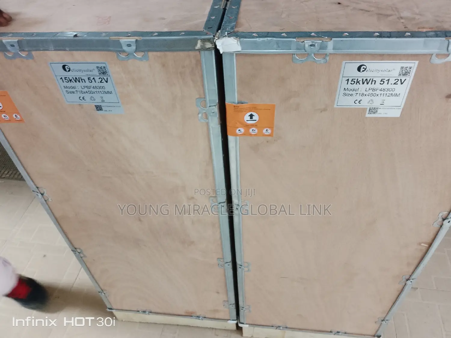 Felicity Ion Lithium Battery 15kwh 51.2V