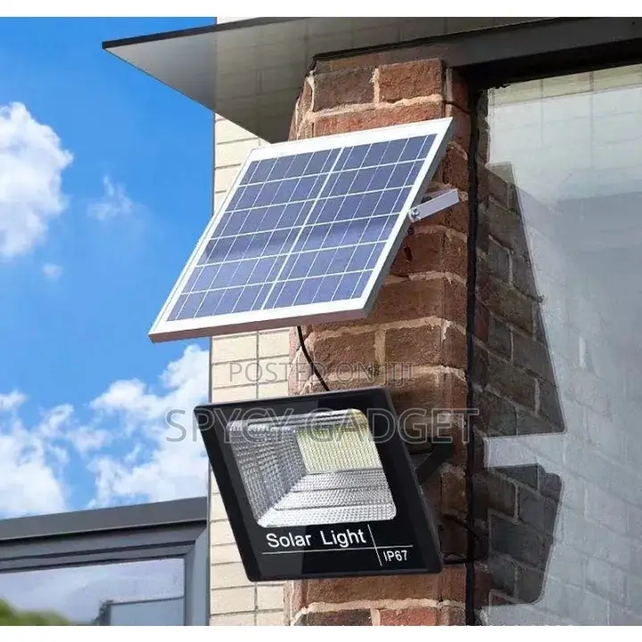 100w Solar Security Street Light With Remote Control
