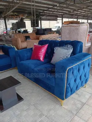 Seven Seater Fabric Sofa