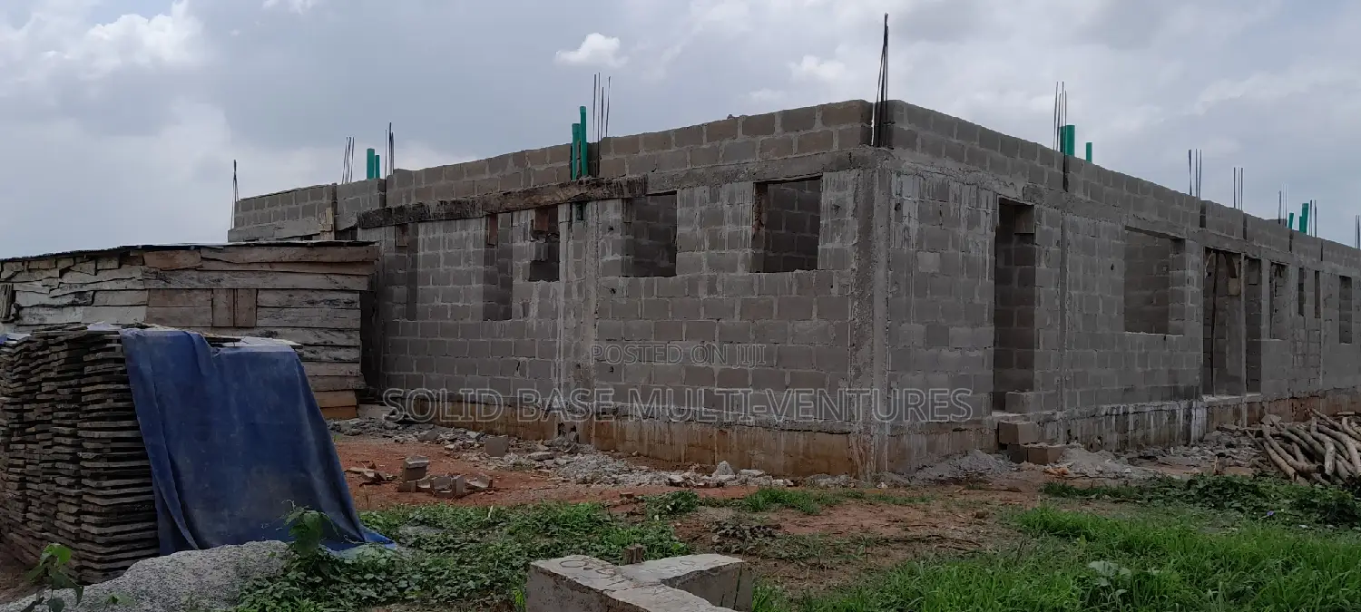 Concrete Blocks, Mould With Stonedust Within the Site.