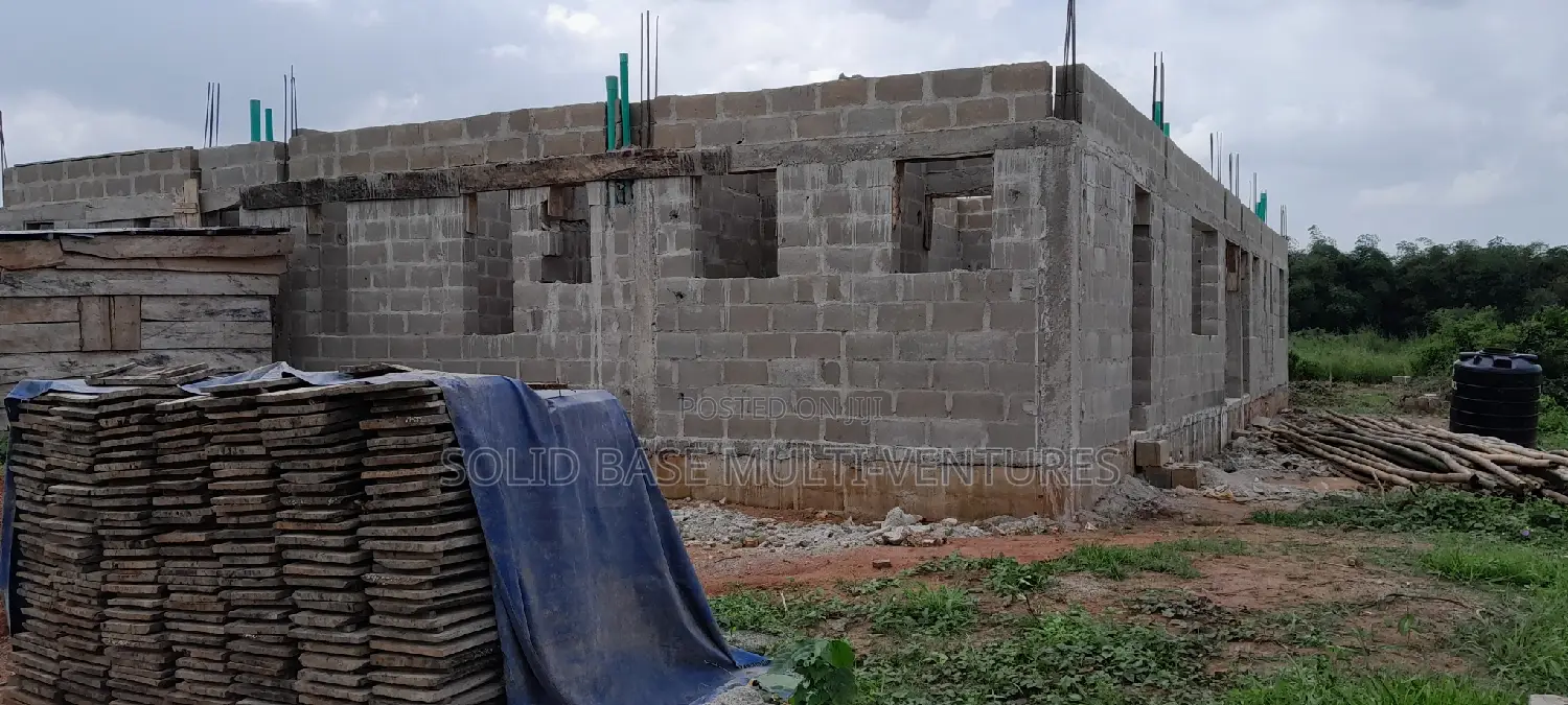Concrete Blocks, Mould With Stonedust Within the Site.