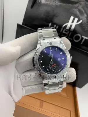 Hublot Mens Wristwatch With Down Seconds