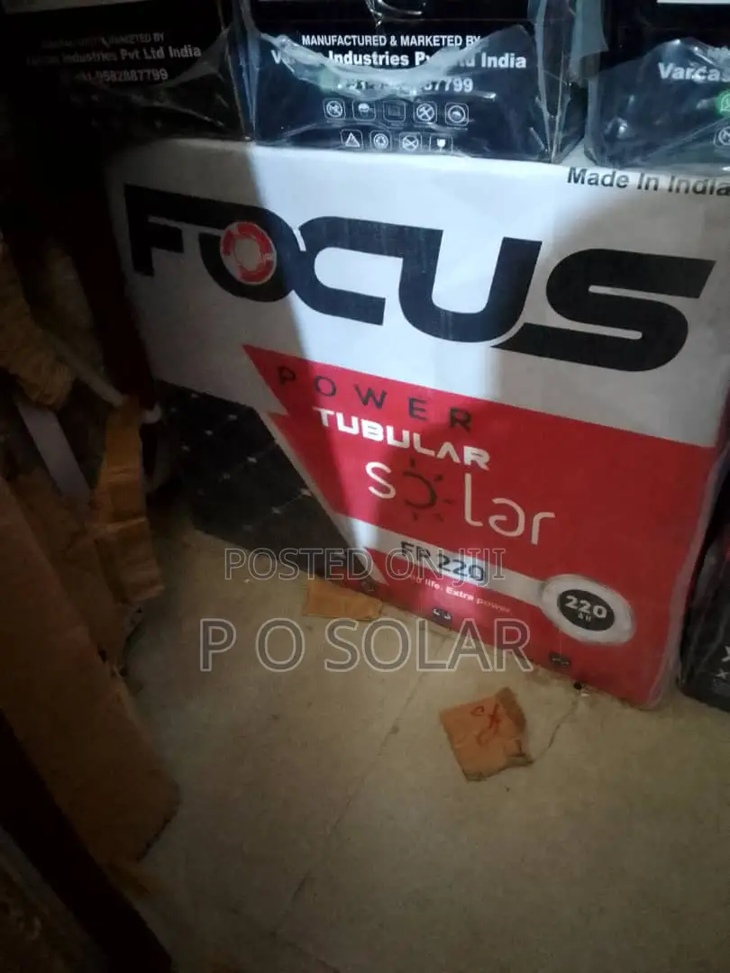 Focus Tall Tubular Battery